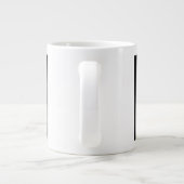 Vatertagsgeschenk für Papa Jumbo-Tasse (Rückseite)