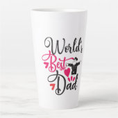 Vatertagsgeschenk für Papa ! Milchtasse (Vorderseite)