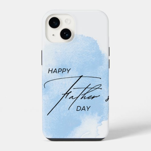 Vatertagsgeschenk für Papa - Personalisiert  iPhone Hülle (Rückseite)