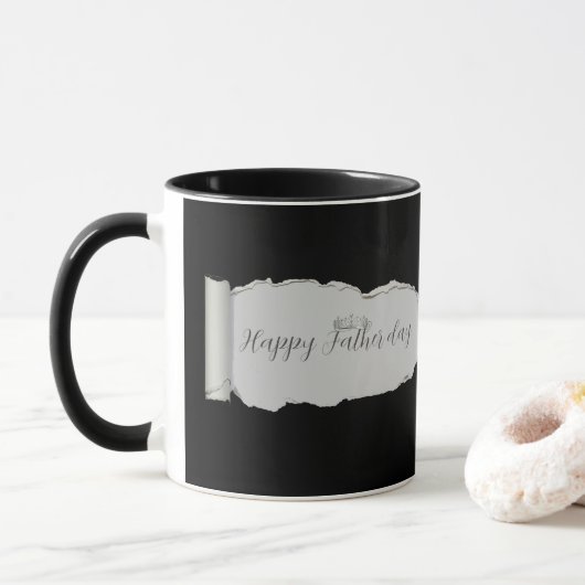 Vatertagsgeschenk für Papa Tasse (Mit Donut)