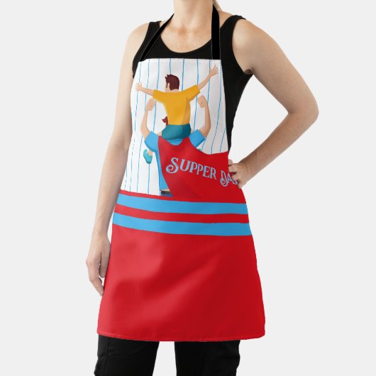 Vatertagsgeschenk für Super-Papa Schürze (InSitu)