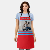 Vatertagsgeschenk für Supper Dad Schürze (Getragen)