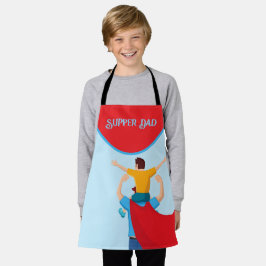 Vatertagsgeschenk für Supper Dad Schürze