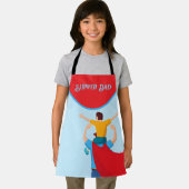 Vatertagsgeschenk für Supper Dad Schürze (Insitu)