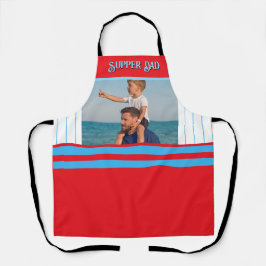 Vatertagsgeschenk für Supper Dad Schürze