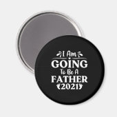 Vatertagsgeschenk | Ich werde Vater sein Magnet (Vorderseite/Rückseite)