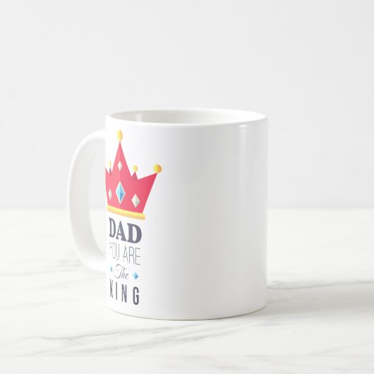Vatertagsgeschenk Klassische Tasse (Vorderseite Links)