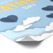 Vatertagsgeschenk Poster (Ecke)