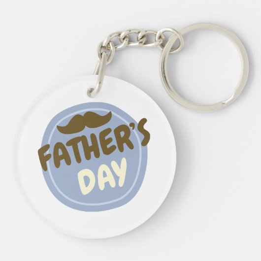 Vatertagsgeschenk Schlüsselanhänger (Rückseite)