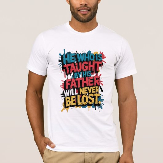 Vatertagsgeschenk T-Shirt (Vorderseite)