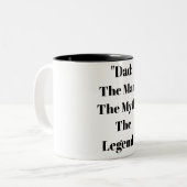 Vatertagsgeschenk Tasse Kaffee (Vorderseite Links)