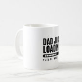 Vatertagsgeschenk, Vater Joke Laden Kaffeetasse (Vorderseite Links)