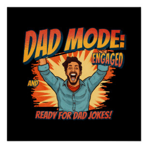 Vatertagsgeschenk   Vater-Modus Poster