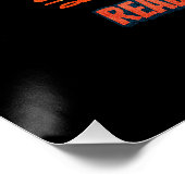 Vatertagsgeschenk | Vater-Modus Poster (Ecke)