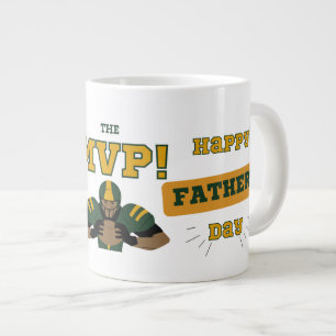 Vatertagsgeschenk - Wertvollster Papa Einzigartig Jumbo-Tasse