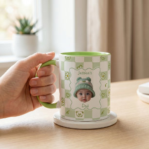 Vatertagsgeschenke für Papa Grün Tasse