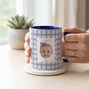 Vatertagsgeschenke für Papa Lila Tasse