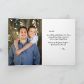 Vatertagskarte Anzug Karte (Innenseite)