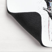 Vatertagskarte Arborist / Baumchirurgen Kettensäge Mousepad (Ecke)