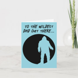 Vatertagskarte Bigfoot Karte