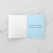 Vatertagskarte Dackel Karte (Innenseite)