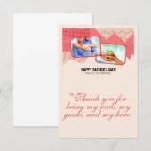 Vatertagskarte Dankeskarte (Vorne/Hinten)