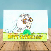 Vatertagskarte Dankeskarte