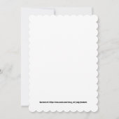 Vatertagskarte Einladung (Rückseite)