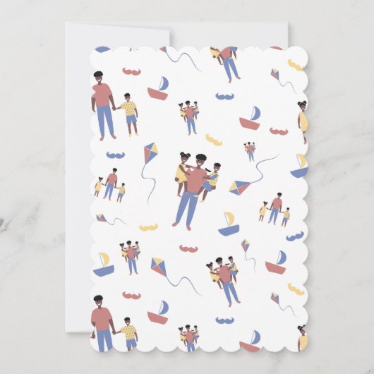 Vatertagskarte Einladung (Vorderseite)