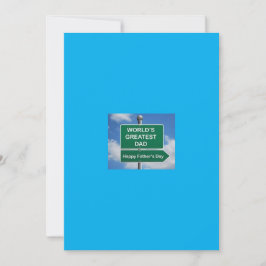 Vatertagskarte Feiertagskarte