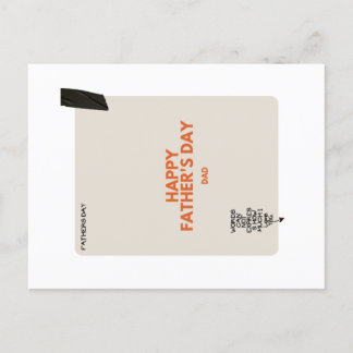 Vatertagskarte Feiertagspostkarte