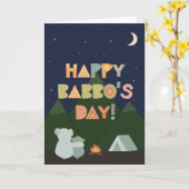 Vatertagskarte für Babbo Karte (Gelbe Blume)