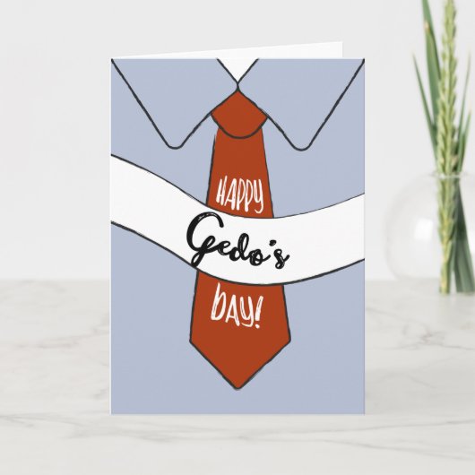 Vatertagskarte für Gedo Karte (Vorderseite)