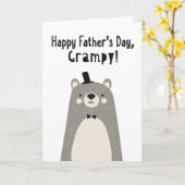 Vatertagskarte für Grampie Karte (Gelbe Blume)