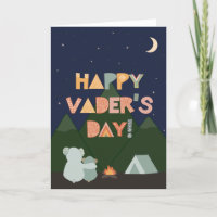 Vatertagskarte für Vader