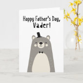 Vatertagskarte für Vader Karte (Gelbe Blume)