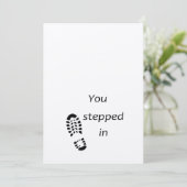 Vatertagskarte für Vater Dankeskarte (Stehend Vorderseite)