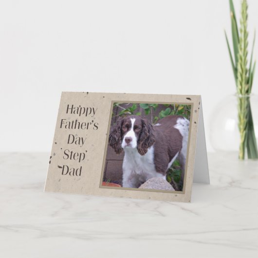 Vatertagskarte für Vater Feiertagskarte (Vorderseite)