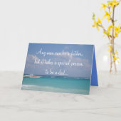 Vatertagskarte für Vater Karte (Gelbe Blume)