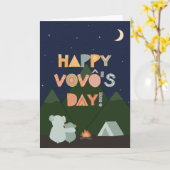 Vatertagskarte für Vovô Karte (Gelbe Blume)