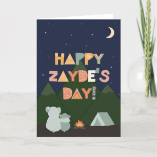 Vatertagskarte für Zayde Karte