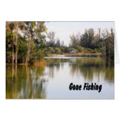 Vatertagskarte, Gone Fishing (Vorderseite (Horizontal))