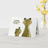 Vatertagskarte Karte (Gelbe Blume)