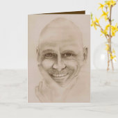 Vatertagskarte Karte (Gelbe Blume)