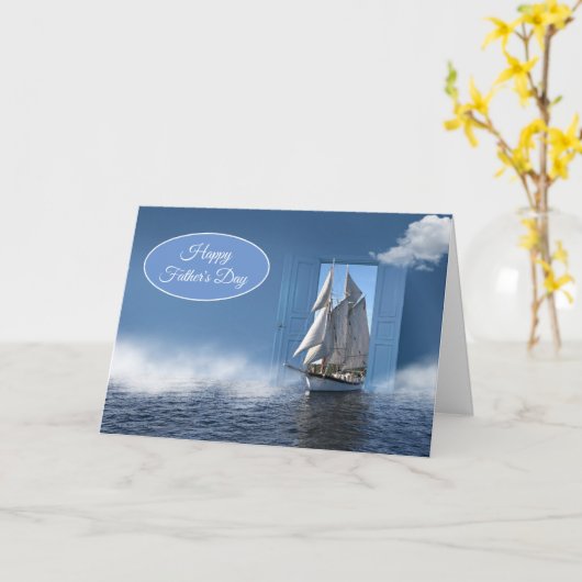 Vatertagskarte Karte (Gelbe Blume)