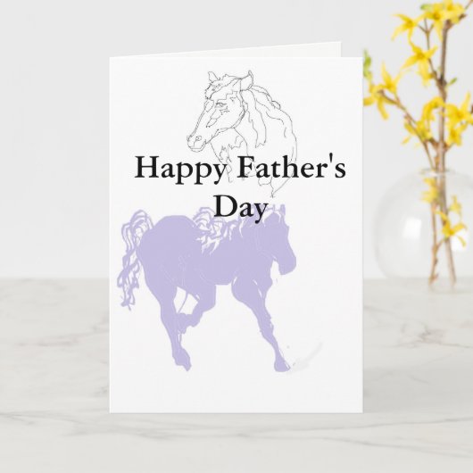 Vatertagskarte Karte (Gelbe Blume)