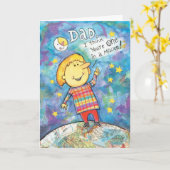 Vatertagskarte Karte (Gelbe Blume)