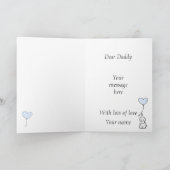 Vatertagskarte Karte (Innenseite)