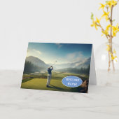 Vatertagskarte Karte (Gelbe Blume)