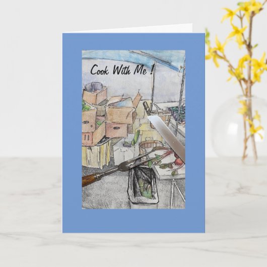 Vatertagskarte Karte (Gelbe Blume)